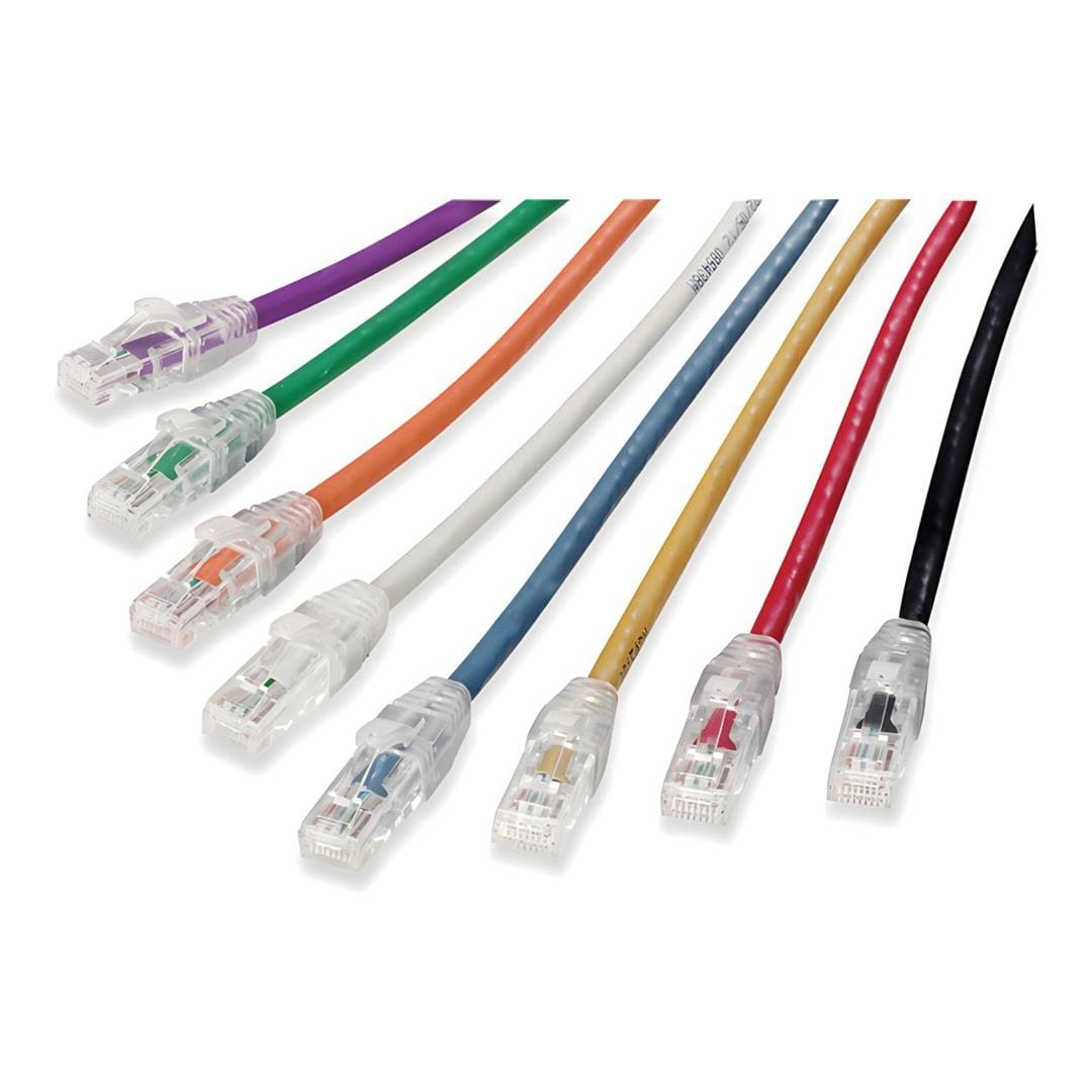 Molex 2m PowerCat 6 U/UTP Patch Cord Yellow PCD-02003-0K