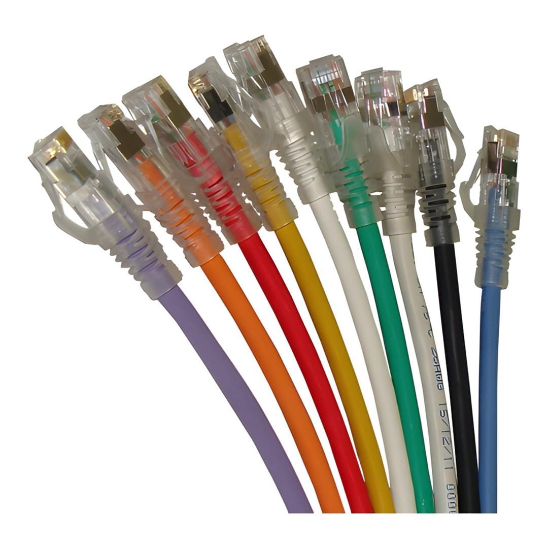 Molex 2m PowerCat 6A Shielded Patch Cord LS0H Grey PCD-07001-0E