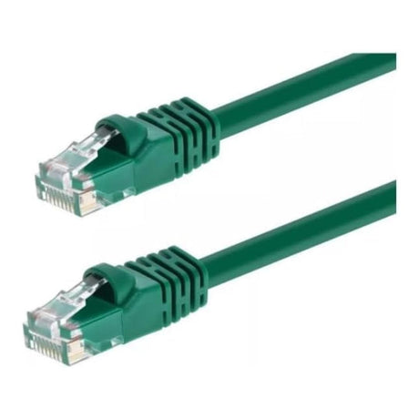 Molex 7m PowerCat 6A Shielded Patch Cord Green PCD-07006-0J