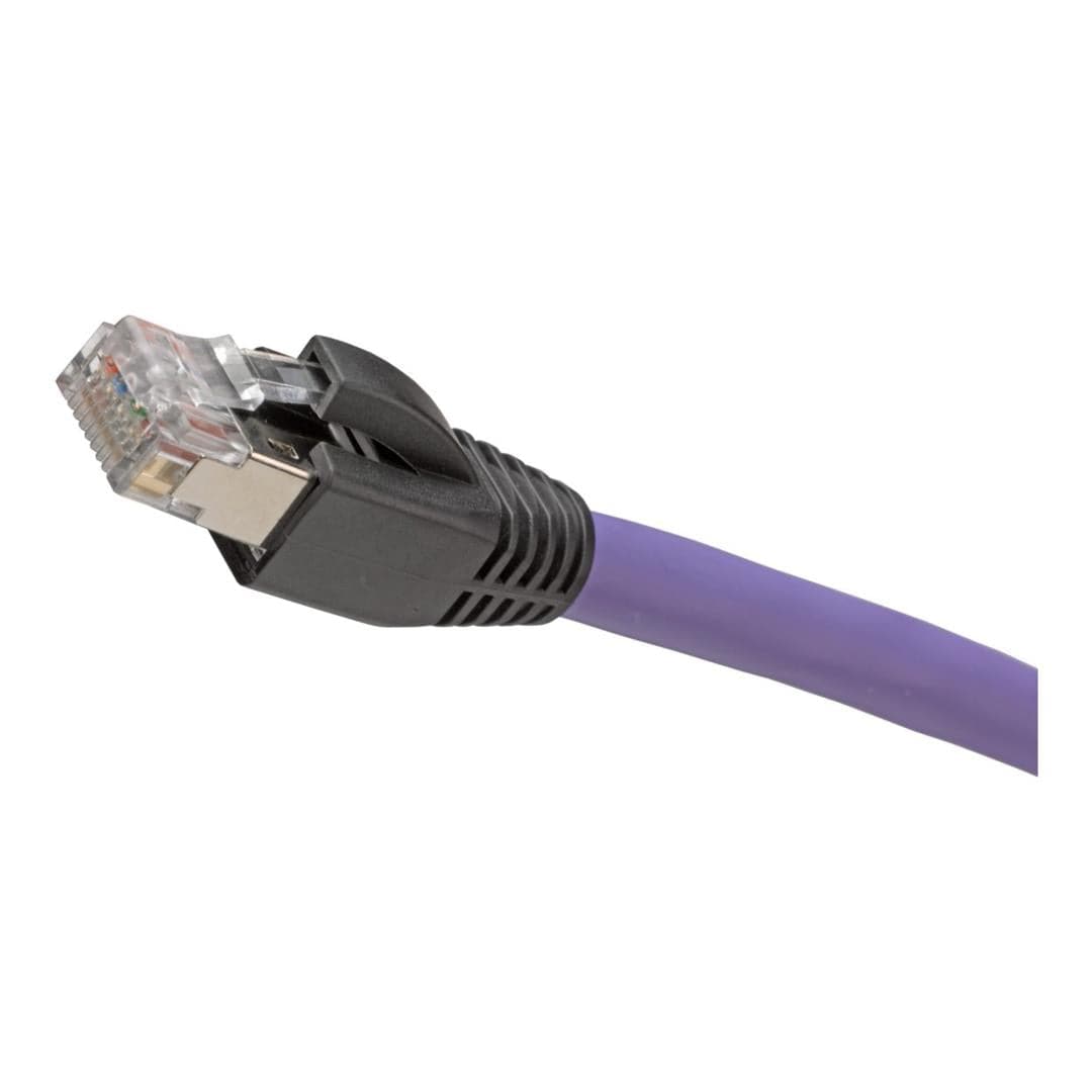 Molex 7m PowerCat 6A Shielded Patch Cord Purple PCD-07006-0P