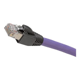 Molex 7m PowerCat 6A Shielded Patch Cord Purple PCD-07006-0P