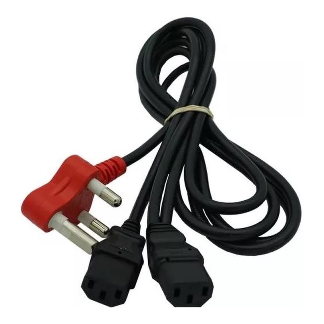 UniQue Dual Head IEC 1.8m Power Cable PCPOWDL