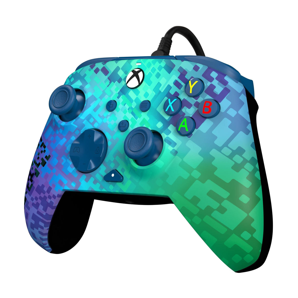 PDP Rematch Xbox Series X Wired Controller Glitch Green PDP-049-023-GG