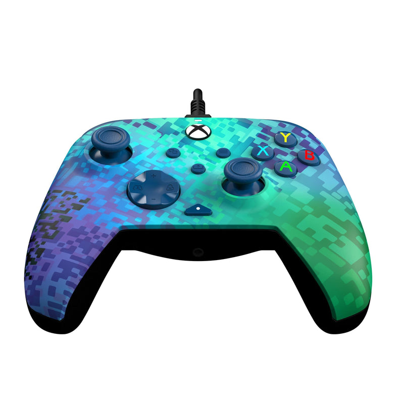 PDP Rematch Xbox Series X Wired Controller Glitch Green PDP-049-023-GG