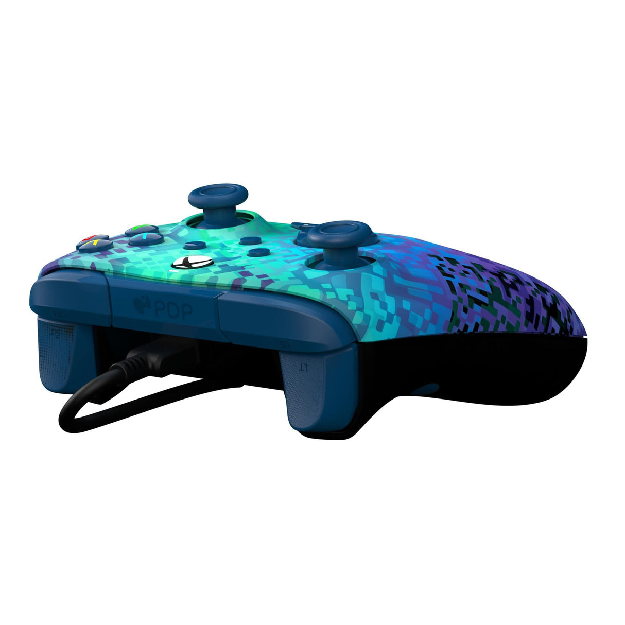 PDP Rematch Xbox Series X Wired Controller Glitch Green PDP-049-023-GG