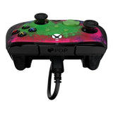 PDP Rematch Glow Advanced Xbox Series X Wired Controller Space Dust PDP-049-023-SPDT