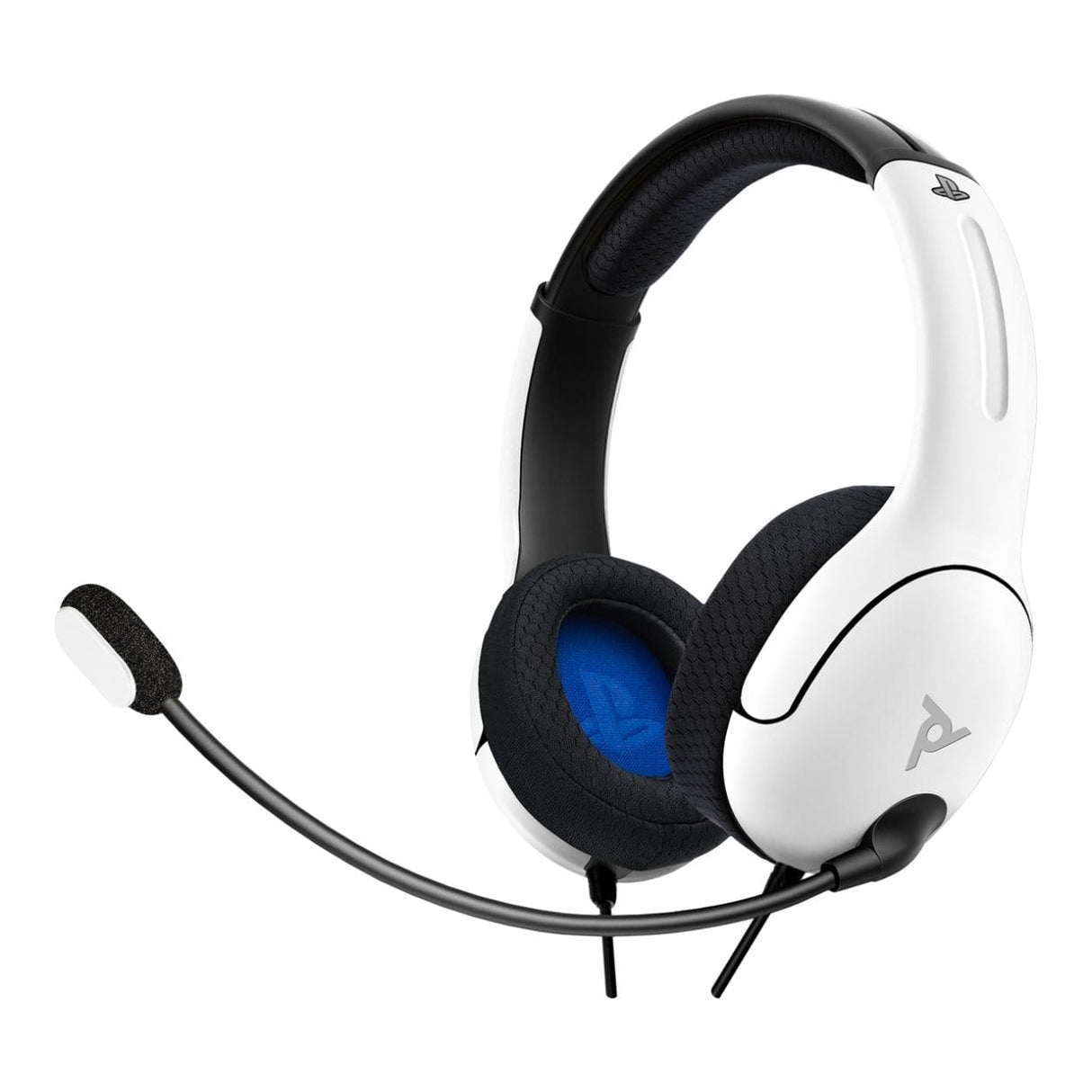 PDP LVL 40 Wired PS4 Headset and NEAT Skyline Microphone Bundle White PDP-40NEATWH