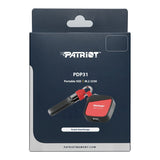 Patriot PDP31 2TB Type-C Red and Black External SSD PDP312TB23UCK