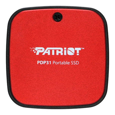 Patriot PDP31 2TB Type-C Red and Black External SSD PDP312TB23UCK