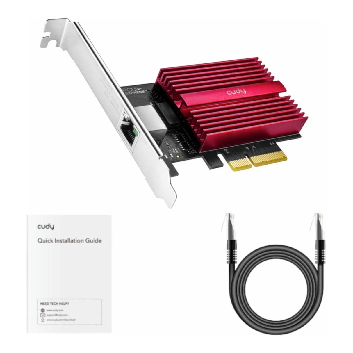 Cudy PE10G 10Gbps PCIe Network Adapter