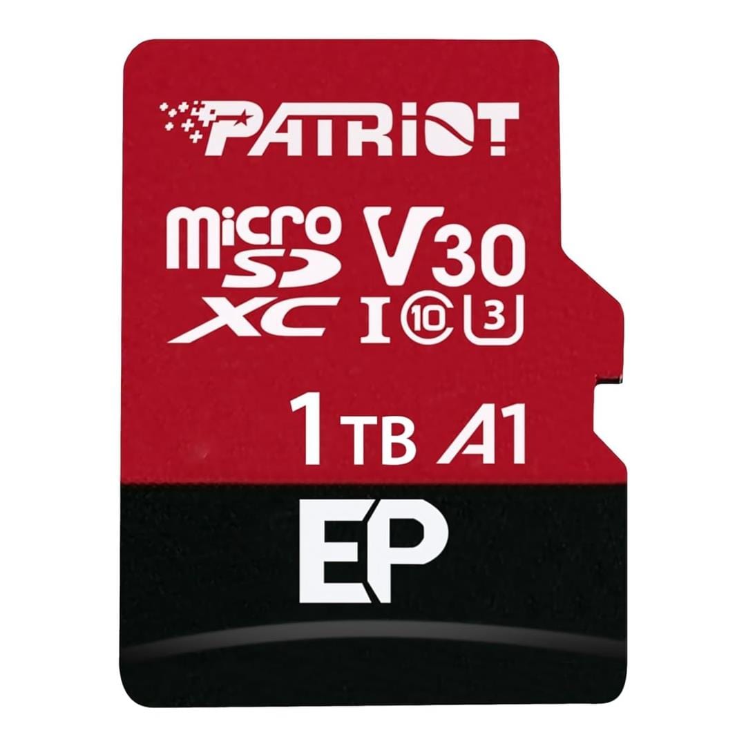 Patriot Memory EP Series 1TB MicroSDXC Class 10 Memory Card PEF1TBEP31MCX