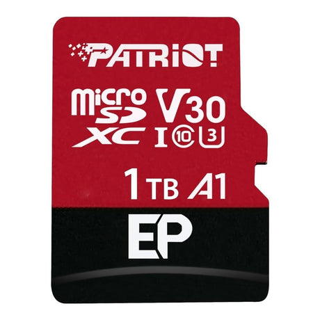 Patriot Memory EP Series 1TB MicroSDXC Class 10 Memory Card PEF1TBEP31MCX