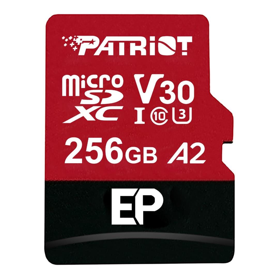 Patriot EP Series 256GB Micro SDXC Memory Card PEF256GEP32MCX