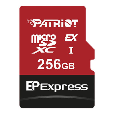 Patriot EP Series Express 256GB MicroSDXC Memory Card PEF256GEPEXMCX
