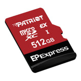 Patriot EP Series Express 512GB MicroSDXC Memory Card PEF512GEPEXMCX