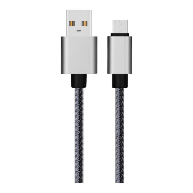 Amplify 1.8m Micro USB Fashion Cable PEP-025-GR