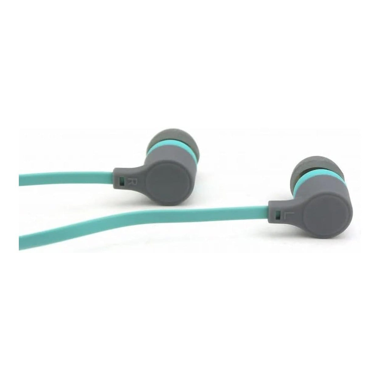 Polaroid PEP219TG Tangle Free Wired Earbuds Turquoise