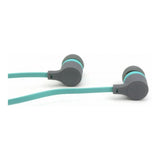 Polaroid PEP219TG Tangle Free Wired Earbuds Turquoise