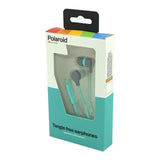 Polaroid PEP219TG Tangle Free Wired Earbuds Turquoise
