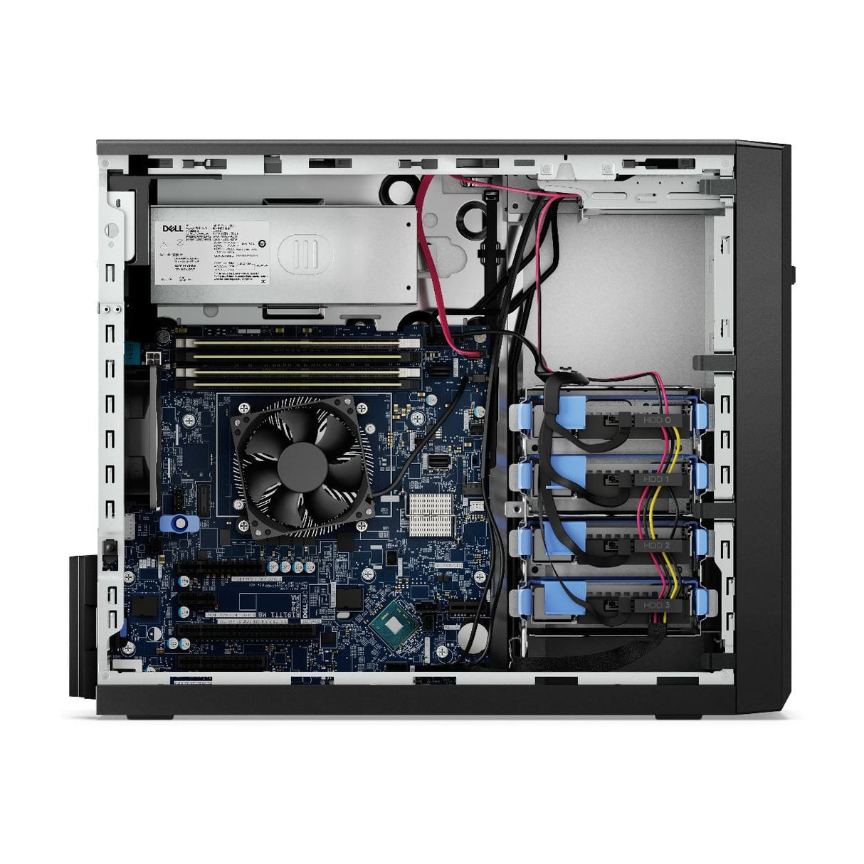 Dell PowerEdge T150 4U Mini Tower Server - Intel Xeon E-2314 2TB HDD 16GB RAM 300W