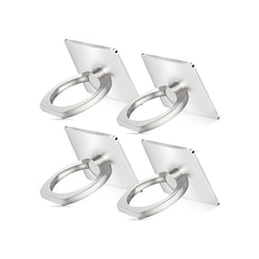 Geeko Universal Ring Smartphone Grip Silver 1-pack PH200-S