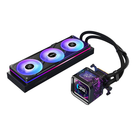 ASRock Phantom Gaming 360 LCD AIO Liquid CPU Cooler Black