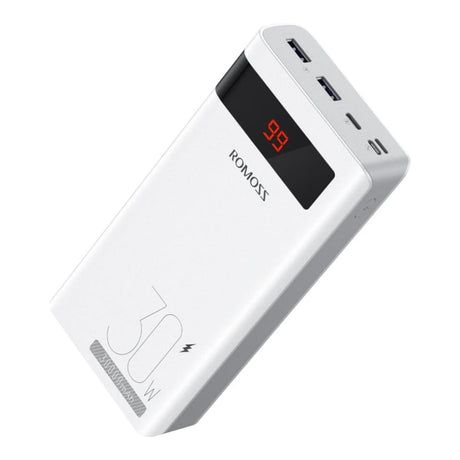 Romoss Sense 8PS Pro 30000mAh 30W Fast Charge Powerbank White PHP30-892-1133H