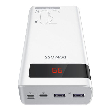 Romoss Sense 8PS Pro 30000mAh 30W Fast Charge Powerbank White PHP30-892-1133H