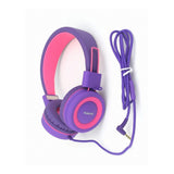 Polaroid Foldable Wired Headphones Pink And Purple PHP8602