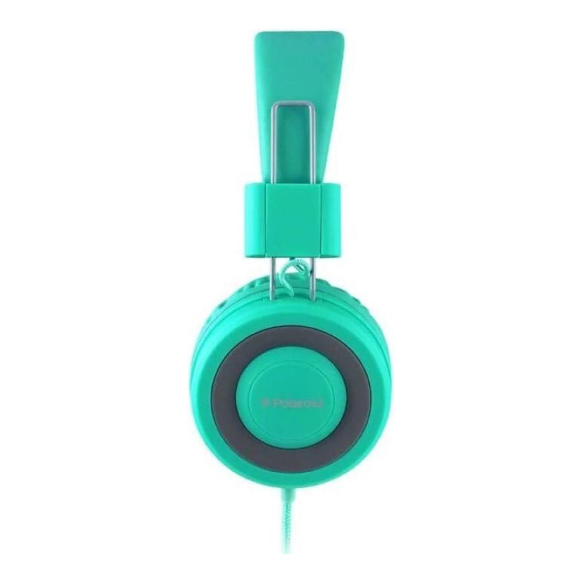 Polaroid Foldable Wired Headphones with Microphone Grey and Turquoise PHP8603