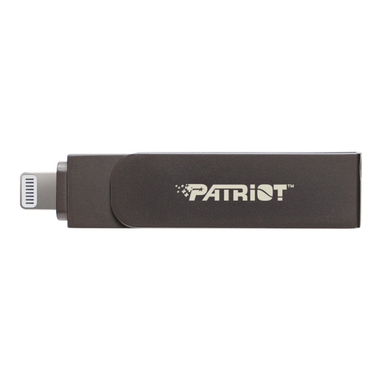 Patriot iLuxe Stick C 256GB USB-C and Lightning Black USB Flash Drive PI256GSKM30CL
