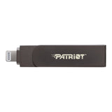 Patriot iLuxe Stick C 256GB USB-C and Lightning Black USB Flash Drive PI256GSKM30CL