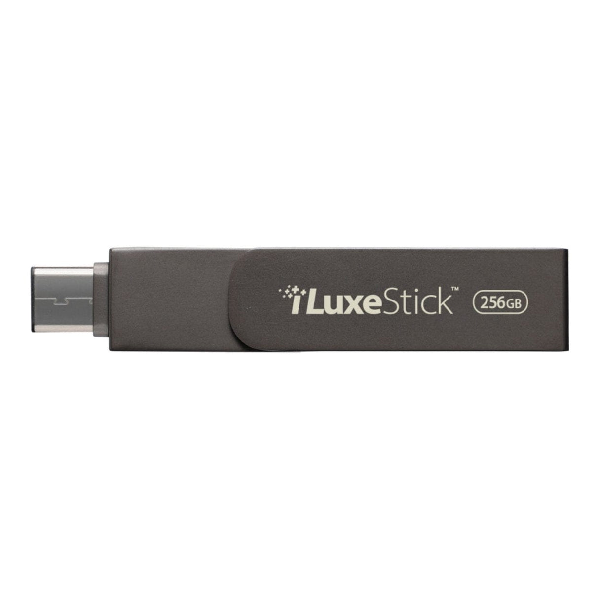Patriot iLuxe Stick C 256GB USB-C and Lightning Black USB Flash Drive PI256GSKM30CL