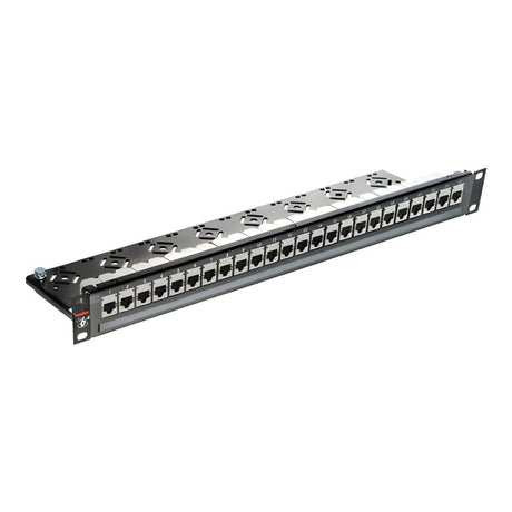 Molex 24-port PowerCat 6A 1U 568A/B Shielded Patch Panel PID-00217
