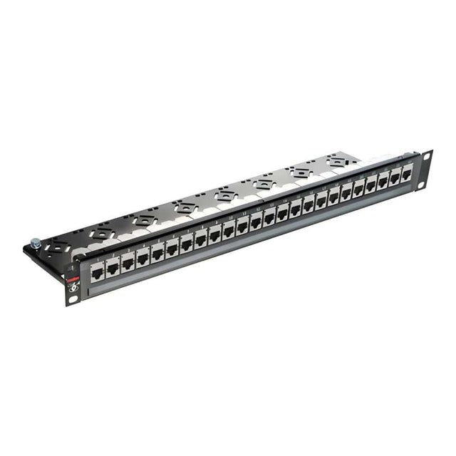 Molex 24-port PowerCat 6A 1U 568A/B Shielded Patch Panel PID-00217