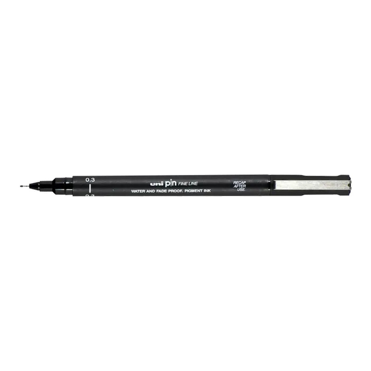 Uni-Ball PIN003-200(S) Drawing Pen - Black 12-pack PIN-003-BLK