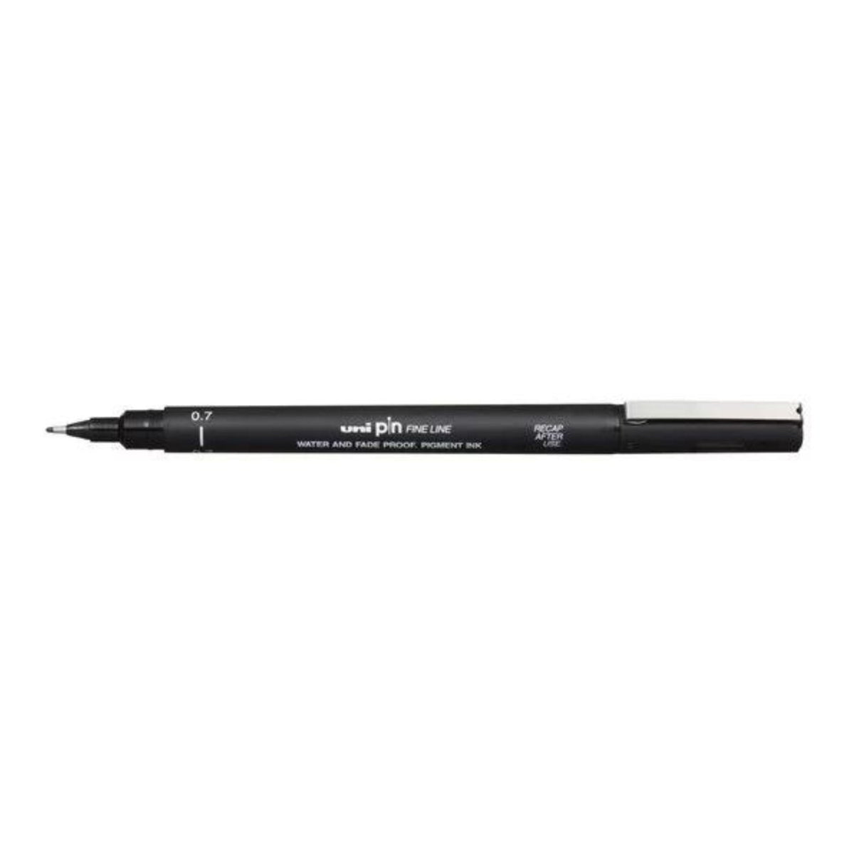 Uni-Ball PIN 0.7(S) Drawing Pen - Black 12-pack PIN-07-BLK