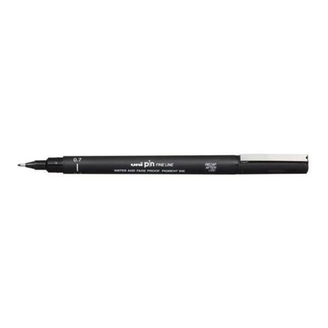Uni-Ball PIN 0.7(S) Drawing Pen - Black 12-pack PIN-07-BLK
