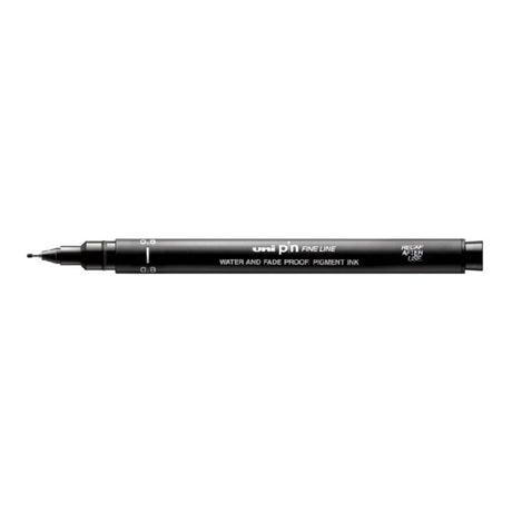 Uni-Ball PIN 0.8(S) Drawing Pen - Black 12-pack PIN-08-BLK