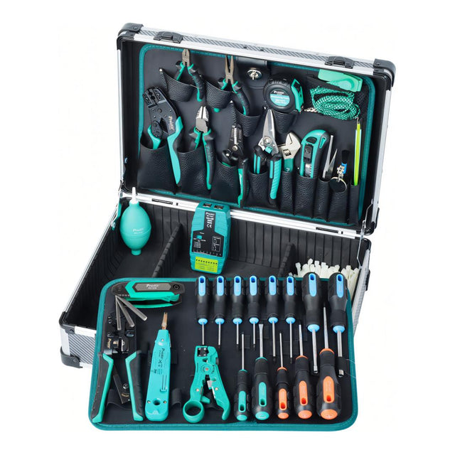 Pro'sKit PK-1938M1 Professional Telecom and Networking Tool Kit