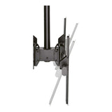 LinkQnet 37 tot 70-inch 45KG x2 Telescopic Height Adjust Ceiling Mount Bracket Black PLB-CE946-01LD