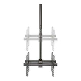 LinkQnet 37 tot 70-inch 45KG x2 Telescopic Height Adjust Ceiling Mount Bracket Black PLB-CE946-01LD