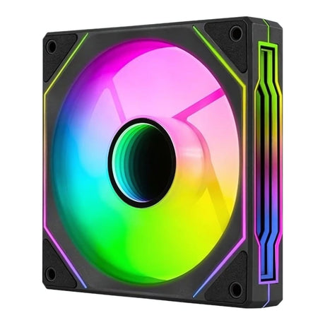 Aerocool Phantom M-3 120mm Infinity Mirror ARGB Fan - Black PM3-120 PWN ARGB-B