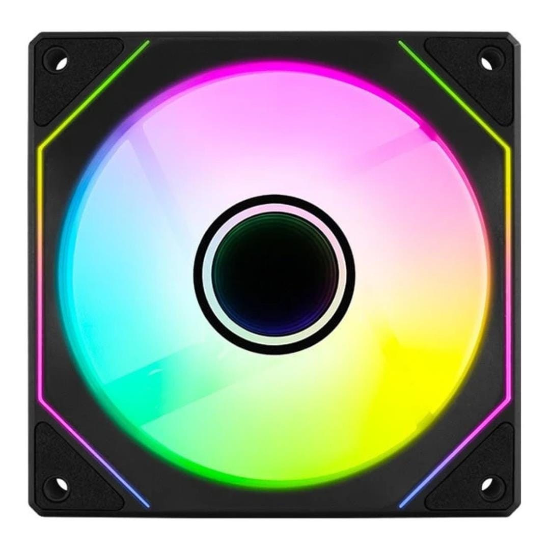 Aerocool Phantom M-3 120mm Infinity Mirror ARGB Fan - Black PM3-120 PWN ARGB-B