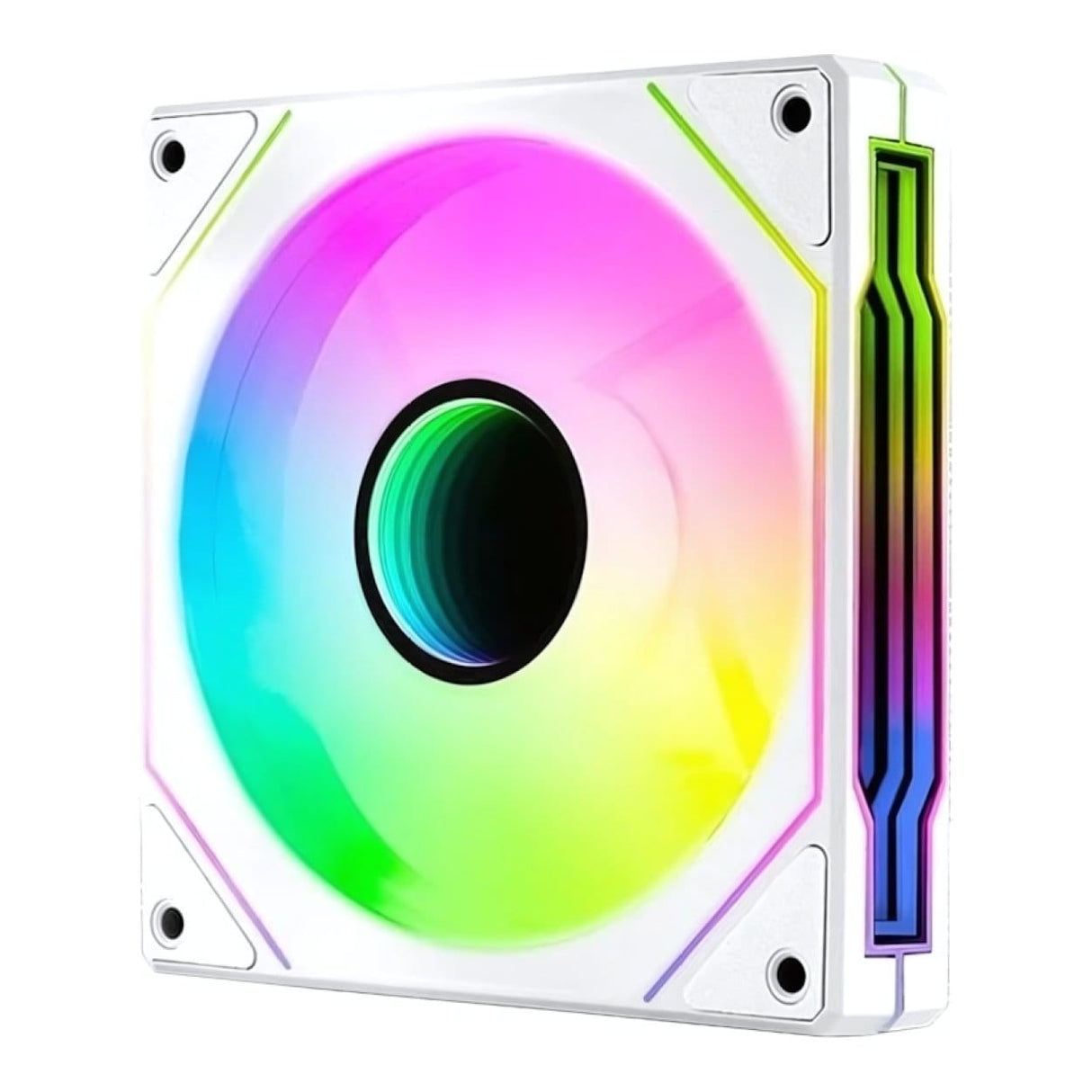 Aerocool Phantom M-3 120mm Infinity Mirror ARGB Fan - White PM3-120 PWN ARGB-W
