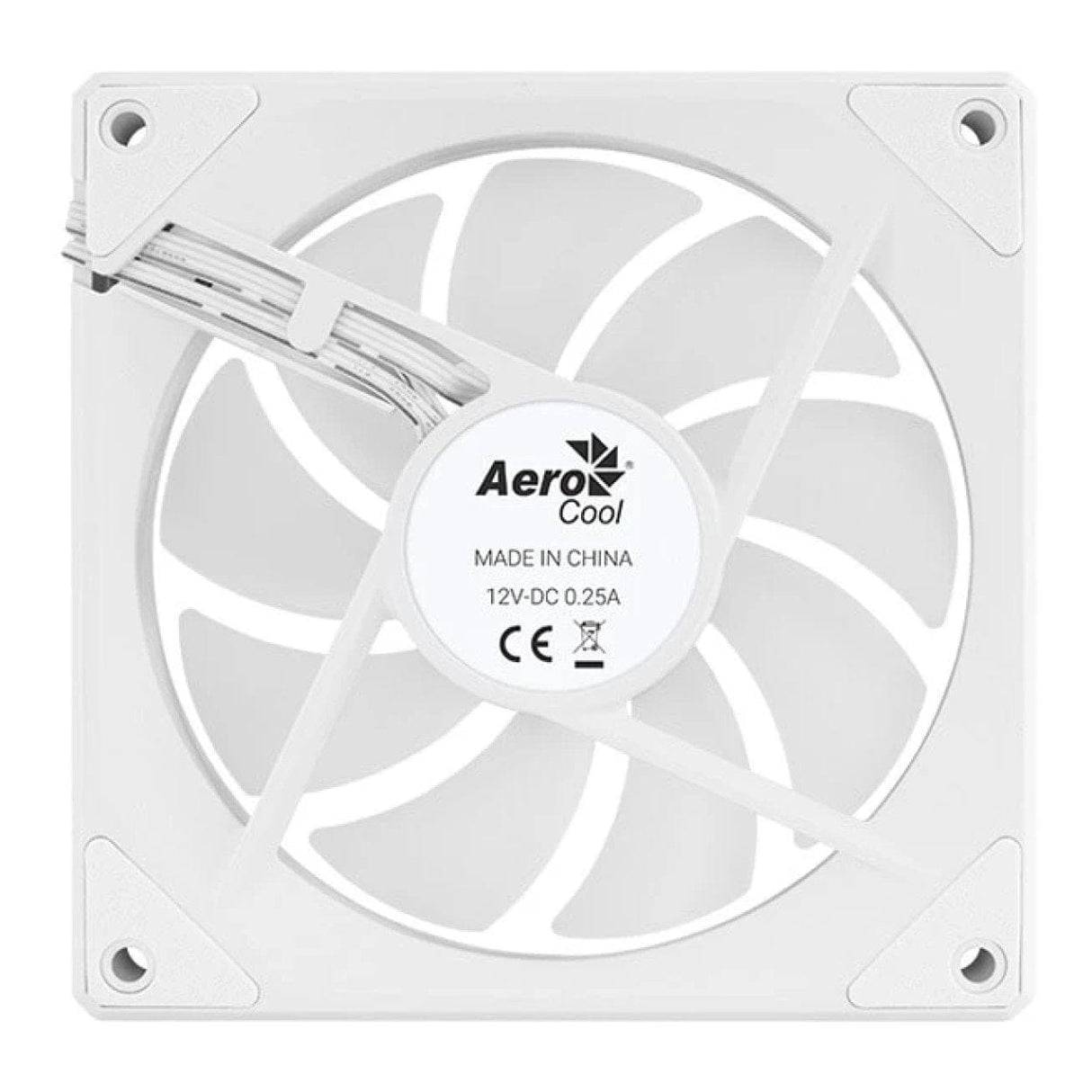 Aerocool Phantom M-3 120mm Infinity Mirror ARGB Fan - White PM3-120 PWN ARGB-W
