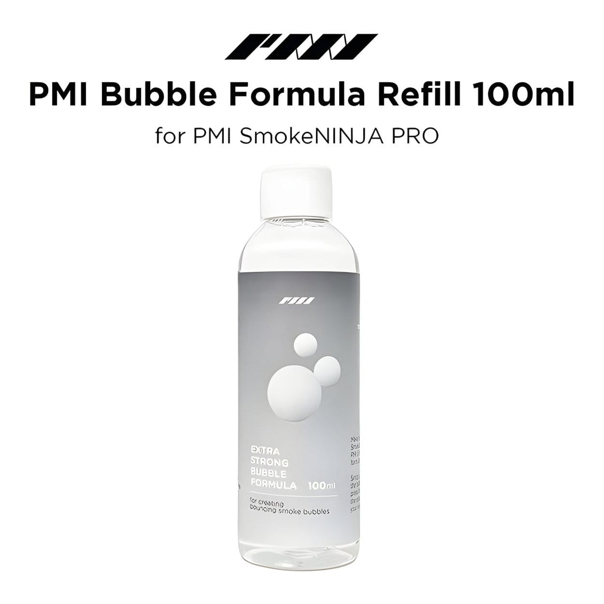 PMI Gear Extra-Strong Bubble Solution 100ml PMI-AC-BUBLE