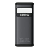 Romoss PMT30 30000mAh 30W Fast Charge Powerbank Black PMT30-192-2133H