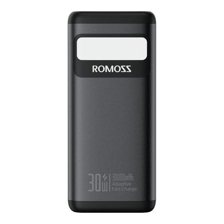 Romoss PMT30 30000mAh 30W Fast Charge Powerbank Black PMT30-192-2133H
