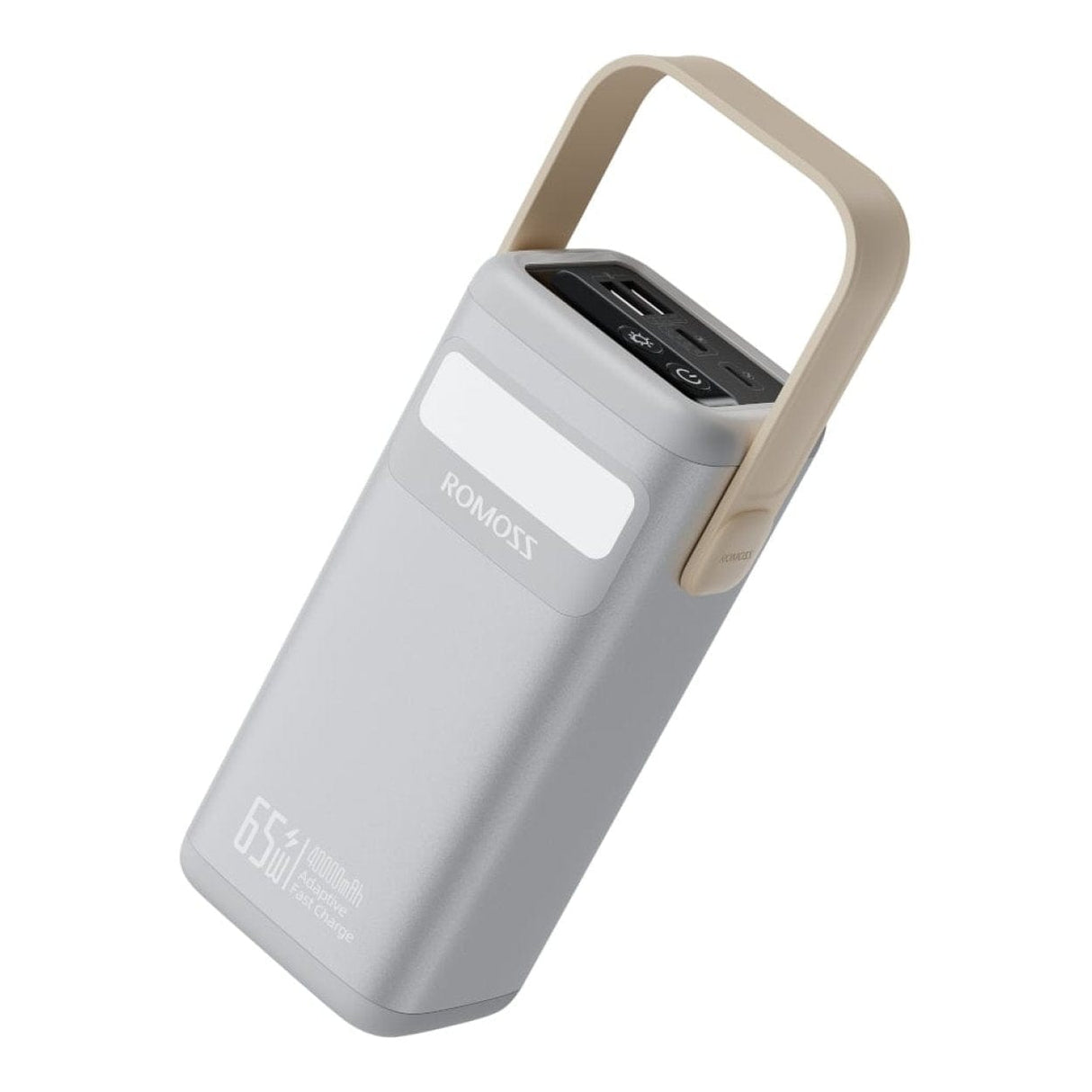 Romoss PMT40 EZCarry Pro 40000mAh 65W Fast Charge Powerbank Silver PMT40-182-S133H